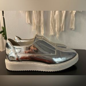 BP metallic gym sneakers size 8